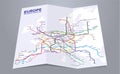 Europe subway map