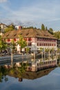 Europe,Switzerland, Interlaken - Landscape in the fall -September 28, 2015