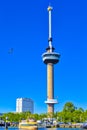 Europe Travelling Concepts. The World Famous Euromast Tower in Rotterdam