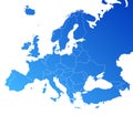 Európa vektor 