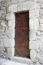 European 17th century church lateral gate