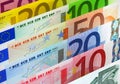 Euro banknotes Royalty Free Stock Photo