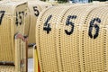 European Beach wicker chairs