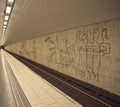 Modern art in Stockholm subway