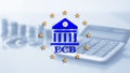 European Central Bank. ECB. Finance capital banking and investment concept