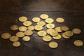 European circulation gold coins