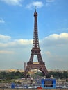 European cities - Paris city - Eiffel tower Royalty Free Stock Photo