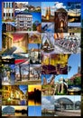 European city collage