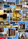 European city collage