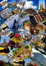 European city collage