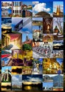 European city collage