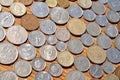 European coins Royalty Free Stock Photo