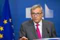 European Commission President Jean-Claude Juncker Royalty Free Stock Photo