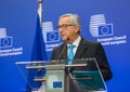 European Commission President Jean-Claude Juncker Royalty Free Stock Photo