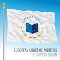 European Court of Auditors waving flag, European Union