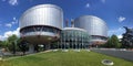 European Court of Human Rights - Strasbourg - France Royalty Free Stock Photo