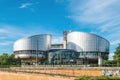 European Court of Human rights in Strasbourg, France Royalty Free Stock Photo