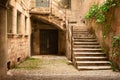 Ancient European Courtyard, Spain