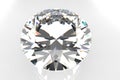 European Cut Diamond Gemstone Royalty Free Stock Photo