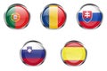 European flag buttons - Part 5
