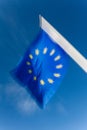 European Flag Zoom Blur Effect