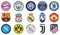 European football clubs logo