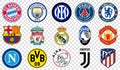 European football clubs logo