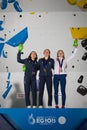European Games 2023, Women\'s Lead, TarnÃ³w, Poland - June 24, 2023. Medal ceremony