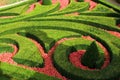 European garden maze Royalty Free Stock Photo