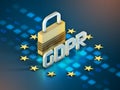 European GDPR and lock