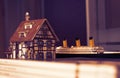 European generic house cafe decorative model