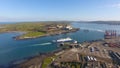 European Highlander P&O at Port of Larne Antrim Northern Ireland