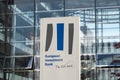 European Investment Bank Sign and Logo - Landscape