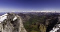 European landscape. View of European Peaks, from Tiatordos Mountain. Asturias, Spain