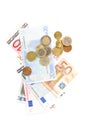 European money Royalty Free Stock Photo