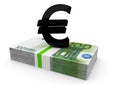 European money Royalty Free Stock Photo