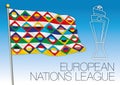 European Nations League championship flag