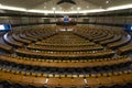 European Parliament Assembly Room European Parliament hemicycle in Bruxelles, Belgium