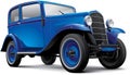 European prewar compact automobile Royalty Free Stock Photo