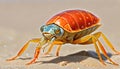 European Sand hopper sandy shore insect