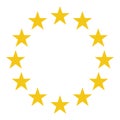 European stars symbol icon