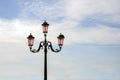 European street lamp Royalty Free Stock Photo