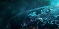 European telecommunication data transfer networks connecting global internet for IoT finance