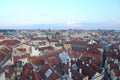 European town Astronomical Clock Tower Bell Tower Old Town Square Prague Czech Republic castle houses