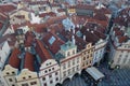 European town Astronomical Clock Tower Bell Tower Old Town Square Prague Czech Republic castle houses