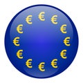 European Union Currency Button