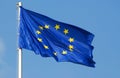 European Union flag Royalty Free Stock Photo