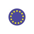 European union flag icon