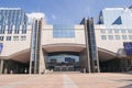 European Union Parliament building in Brussels, Belgium, Europe Royalty Free Stock Photo