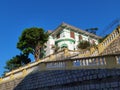 European Villa Macau Colonial Architecture Heritage Macao Art Nouveau Guia Hill Estrada da VitÃÂ³ria Mansion Good Shepherd Sisters Royalty Free Stock Photo